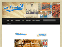 Tablet Screenshot of lapopulartamalehouse.com